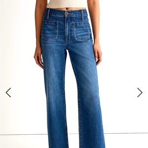 Madewell perfect vintage wide leg jean